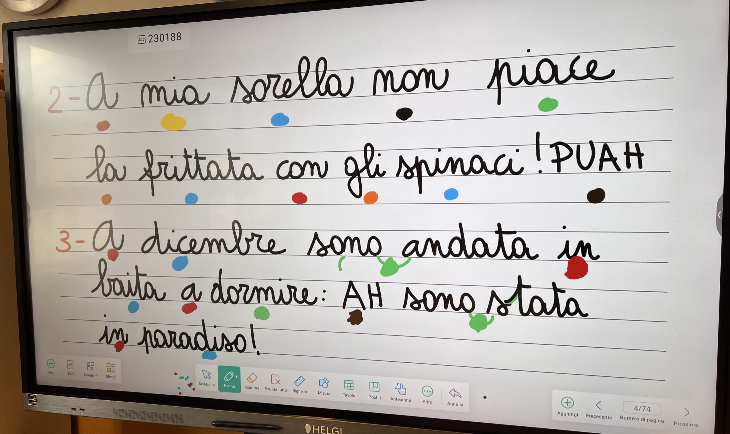 ANALISI GRAMMATICALE CON ESCLAMAZIONI