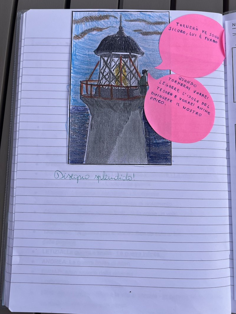 ESEMPIO DI LAVORO SUL QUADERNO