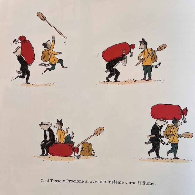 I PERSONAGGI SI AIUTANO A VICENDA