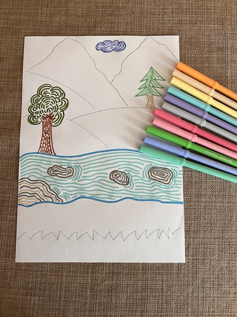 La copertina inizia ad essere colorata