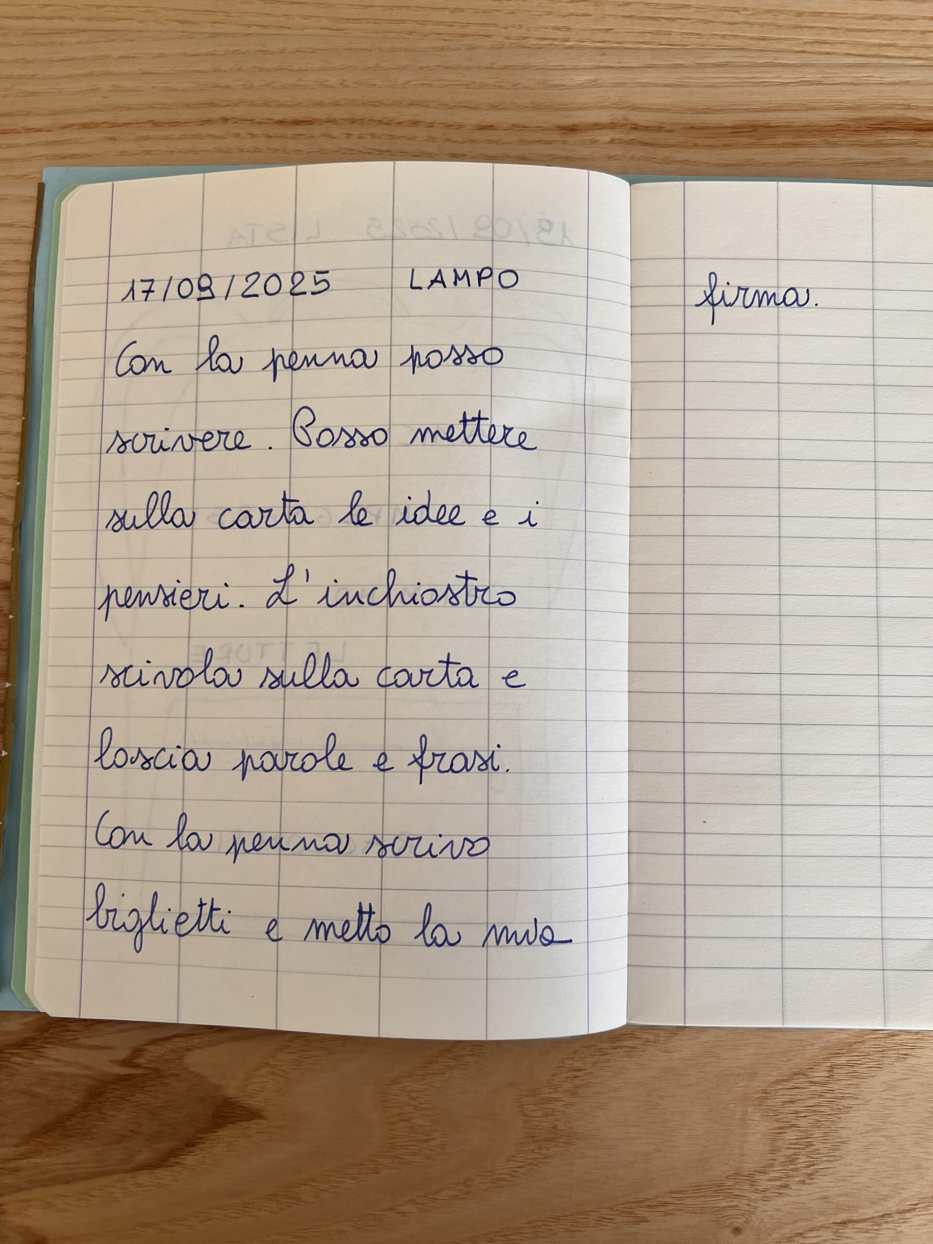 Lampo di scrittura