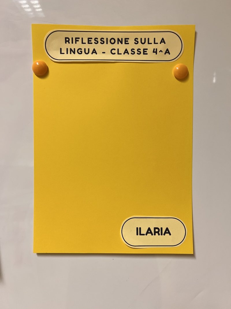La copertina del quaderno di riflessione