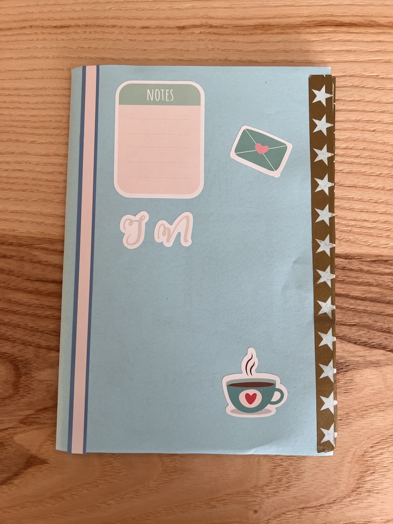 Il mio taccuino dello scrittore personalizzato