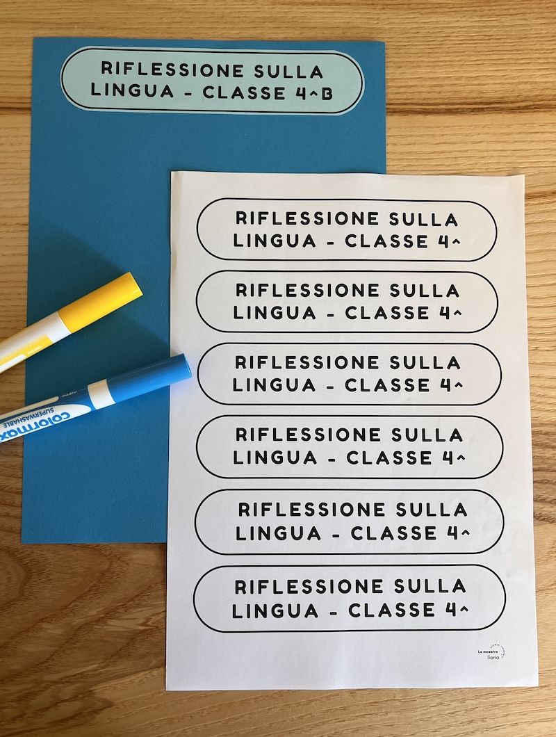 TITOLO PER COPERTINA RIFLESSIONE LINGUISTICA