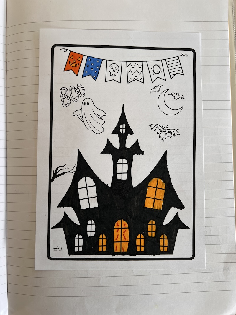 DISEGNO A CORREDO DEL TESTO SVOLTO