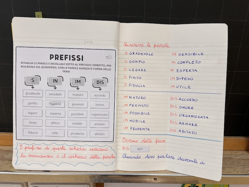 IL MIO QUADERNO