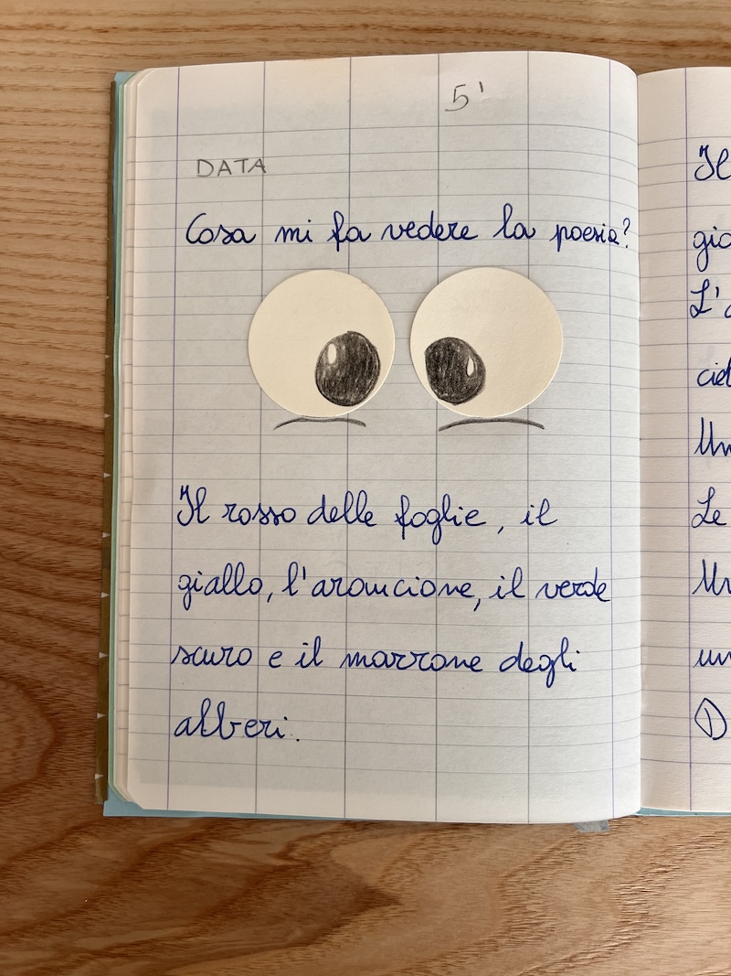 PARTICOLARE DEL TACCUINO