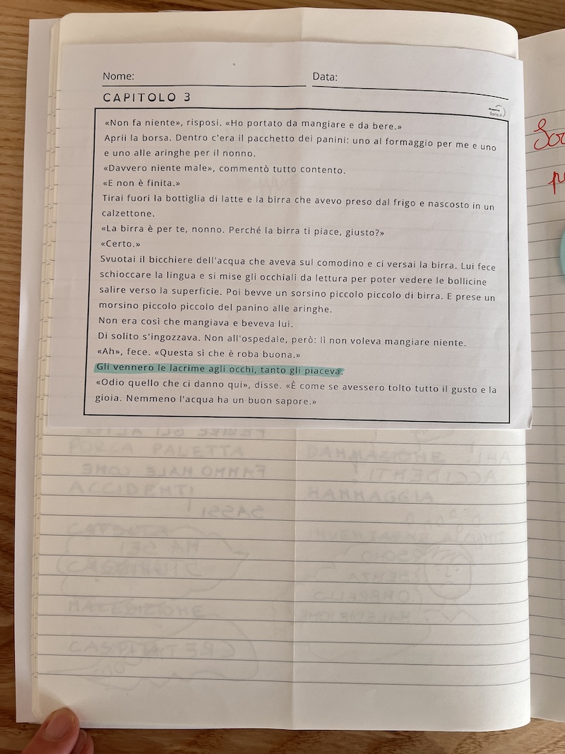 IL PRIMO BRANO CONSEGNATO