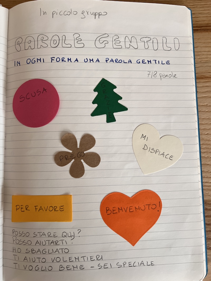 IN OGNI FORMA UNA PAROLA GENTILE