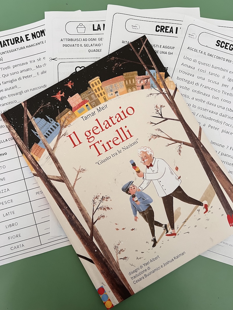 COPERTINA ALBO E SCHEDE LIBRO CON SCHEDE DIDATTICHE RELATIVE