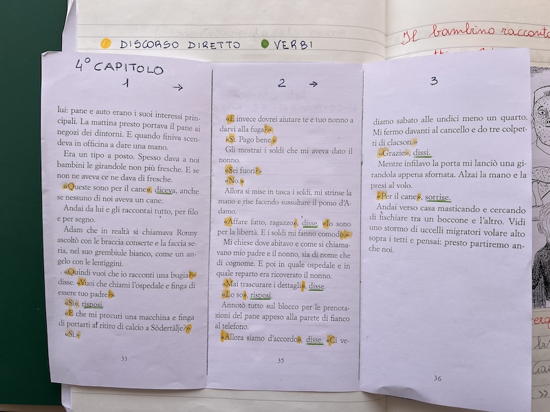 TESTO CON DIALOGO TRATTO DAL LIBRO