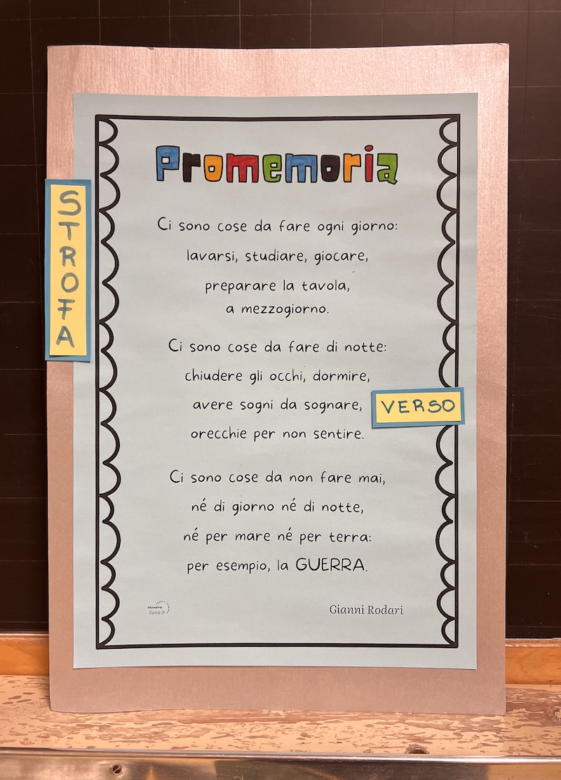 POESIA STAMPATA IN FORMATO A3