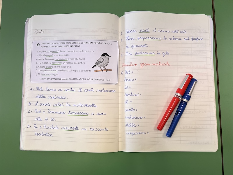 3 ESERCIZIO SUL QUADERNO