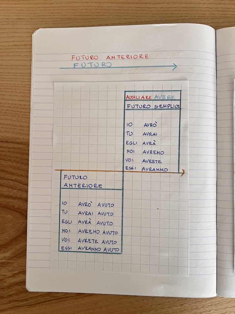 GRIGLIA CON FUTURO ANTERIORE