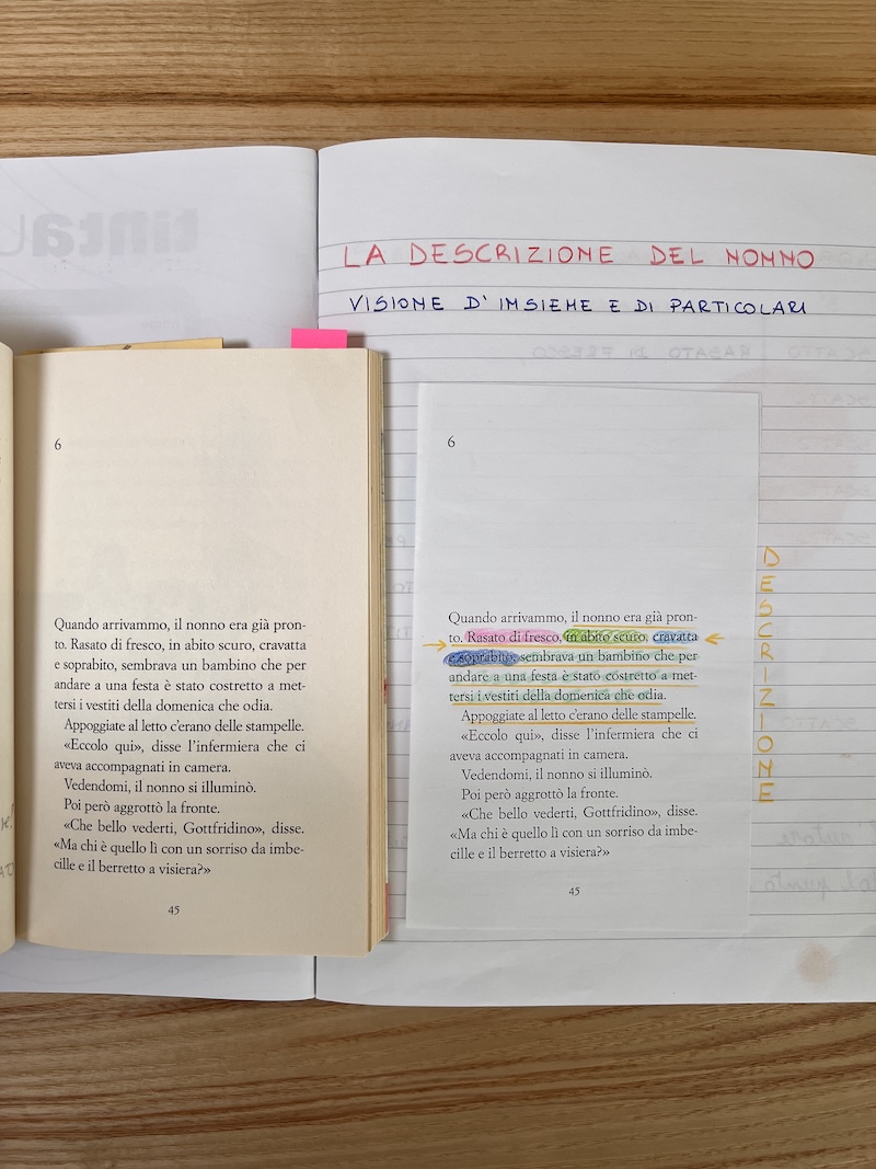 Prima pagina del 6° capitolo