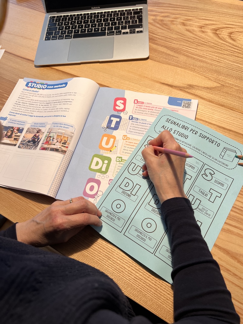 realizzazione del segnalibro