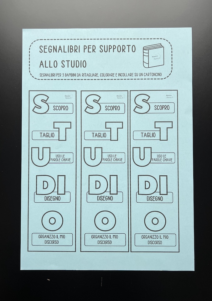 SUPPORTO PER LO STUDIO