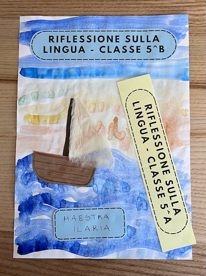 TITOLO DEL QUADERNO Un colore diverso per il titolo